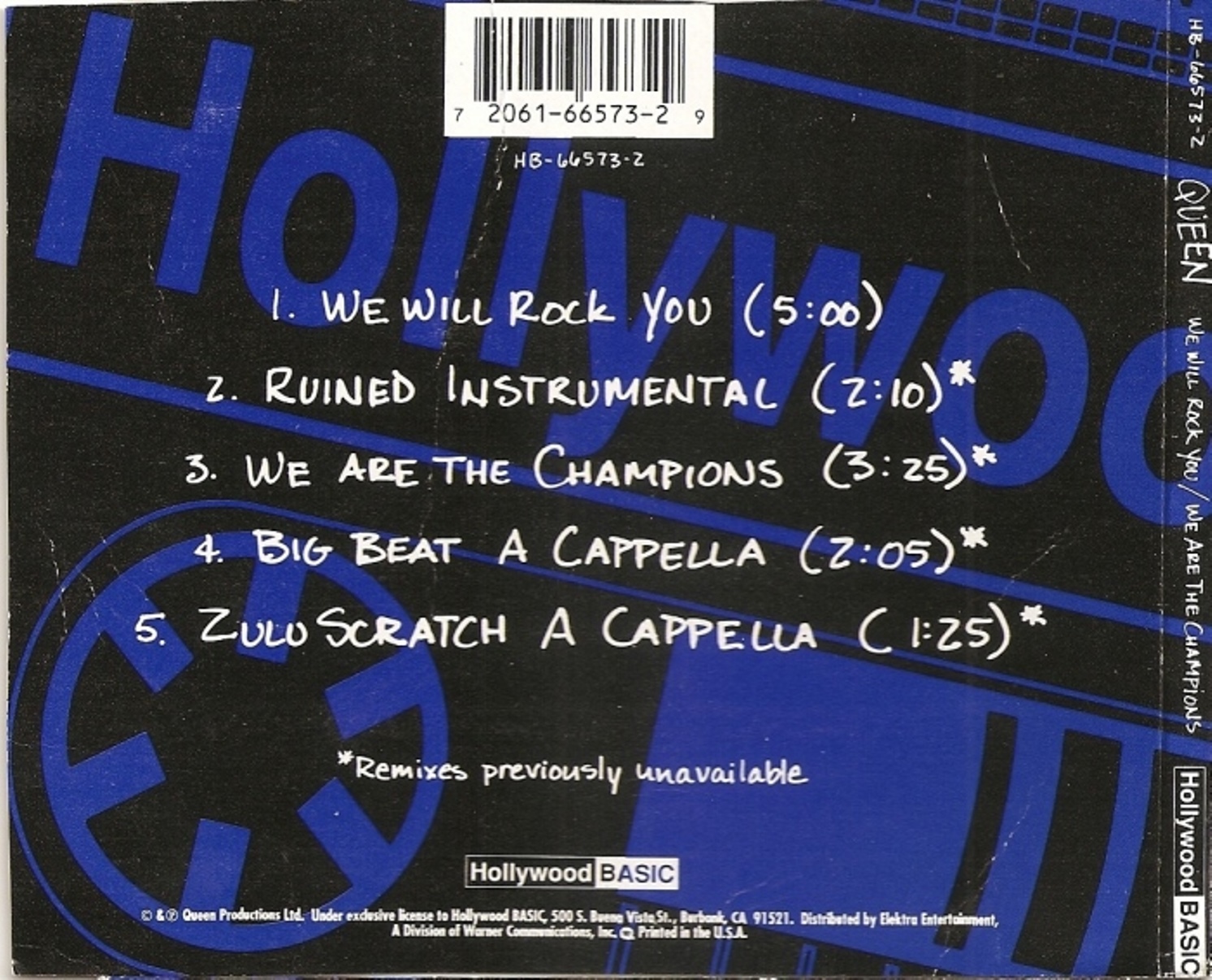 Queen  We Will Rock You We Are The Champions : CDs ak